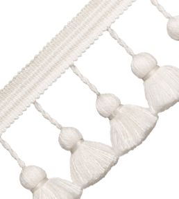 Sorrento Tassel Fringe Trimming by Samuel & Sons Oyster