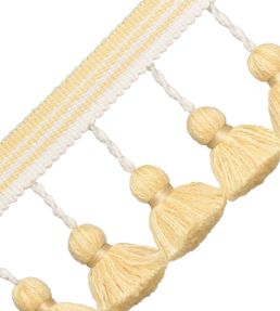 Sorrento Tassel Fringe Trimming by Samuel & Sons Lemon