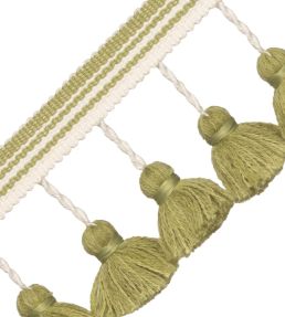 Sorrento Tassel Fringe Trimming by Samuel & Sons Basil