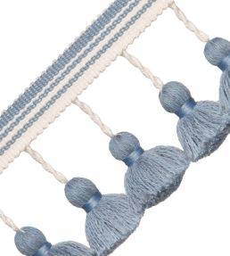 Sorrento Tassel Fringe Trimming by Samuel & Sons Gentian