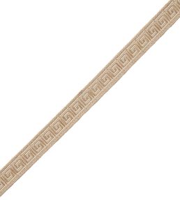 Aristotle Greek Key 16MM Trimming by Samuel & Sons Natural