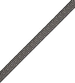 Aristotle Greek Key 16MM Trimming by Samuel & Sons Classic White / Black