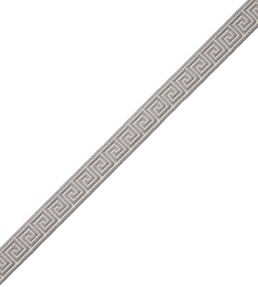 Aristotle Greek Key 16MM Trimming by Samuel & Sons Sterling