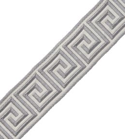 Aristotle Greek Key 35MM Trimming by Samuel & Sons Sterling