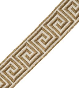 Aristotle Greek Key 35MM Trimming by Samuel & Sons Antique Gold