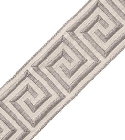 Aristotle Greek Key 70MM Trimming by Samuel & Sons Sterling