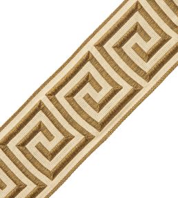 Aristotle Greek Key 70MM Trimming by Samuel & Sons Antique Gold