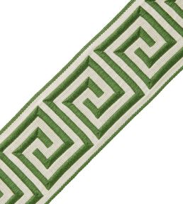 Aristotle Greek Key 70MM Trimming by Samuel & Sons Fern