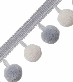 Cirque Pom Pom Fringe Trimming by Samuel & Sons Celestial