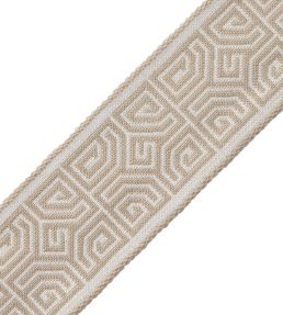 Aztec Border Trimming by Samuel & Sons Sandstone