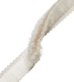 Inca Brush Fringe Trimming by Samuel & Sons Creme