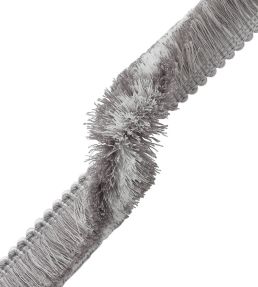 Inca Brush Fringe Trimming by Samuel & Sons Fog