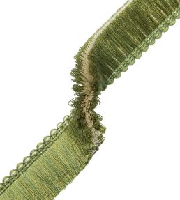 Inca Brush Fringe Trimming by Samuel & Sons Avocado