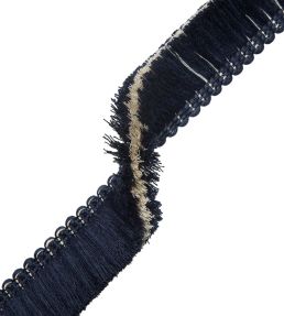 Inca Brush Fringe Trimming by Samuel & Sons Midnight