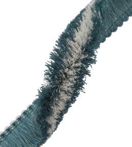 Inca Brush Fringe Trimming by Samuel & Sons Azul