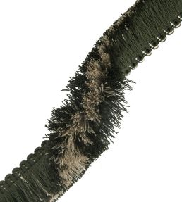Inca Brush Fringe Trimming by Samuel & Sons Verde