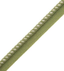 Inca Cord With Tape Trimming by Samuel & Sons Avocado