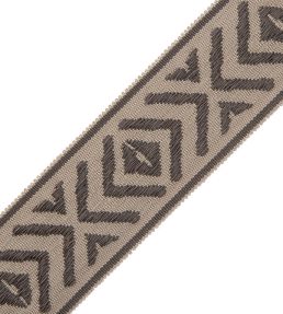 Mayan Border Trimming by Samuel & Sons Charcoal