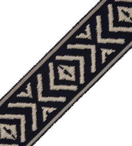 Mayan Border Trimming by Samuel & Sons Midnight