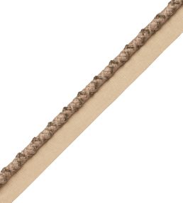 6mm Somerset Cord With Tape Trimming by Samuel & Sons Olive