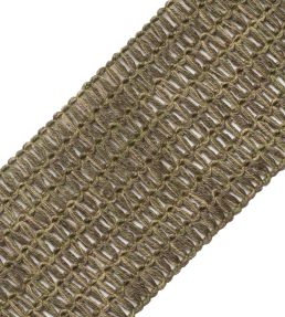 Somerset Openwork Braid Trimming by Samuel & Sons Olive