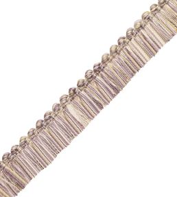 Veranda Linen Brush Fringe Trimming by Samuel & Sons Wisteria