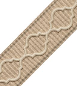 Corinne Embroidered Border Trimming by Samuel & Sons Linen