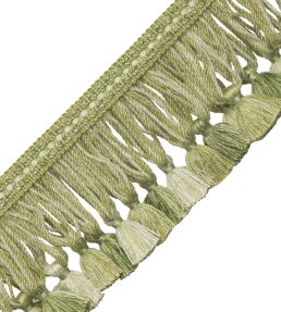 Veronique Tassel Fringe Trimming by Samuel & Sons Leaf
