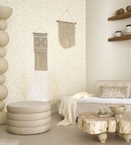 Sanara Wallpaper by Casadeco Grege
