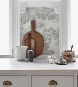 Raphael Wallpaper by Sandberg Grey/Black