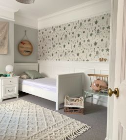 Della Wallpaper by Sandberg Blue
