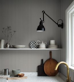 Estelle Wallpaper by Sandberg Graphite
