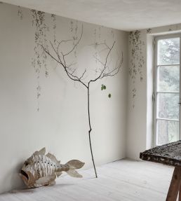 Wabi Sabi Wallpaper by Sandberg Soft Grey
