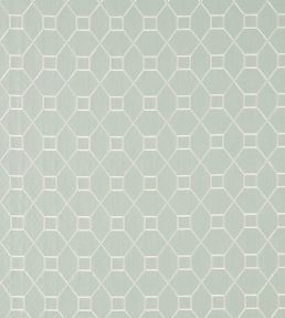 Baroque Trellis Fabric by Sanderson Wedgwood / Chalk