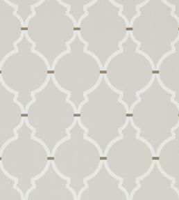Empire Trellis Wallpaper by Sanderson Silver / Calico