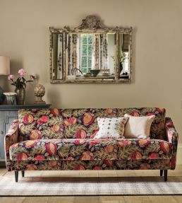 Cantaloupe Fabric by Sanderson Tumeric/Indigo