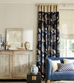 Hakimi Fabric by Sanderson Ash Grey