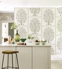 Anaar Tree Wallpaper by Sanderson Annato/Blueberry
