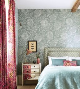 Cantaloupe Wallpaper by Sanderson Caraway