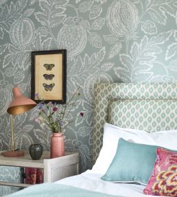 Cantaloupe Wallpaper by Sanderson Caraway
