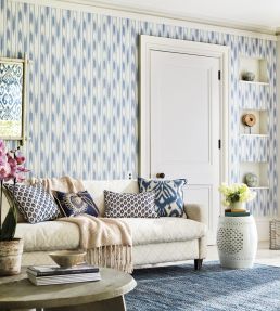 Ishi Wallpaper by Sanderson Emerald
