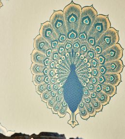 Kalapi Wallpaper by Sanderson Sea Glass