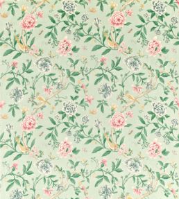Porcelain Garden Fabric by Sanderson Rose/Duck Egg
