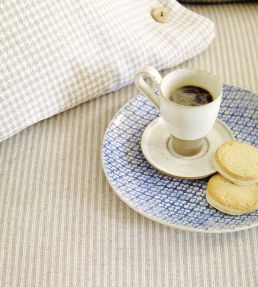 Emiko Fabric by Sanderson Ebony