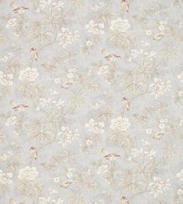 Chiswick Grove Fabric by Sanderson Silver