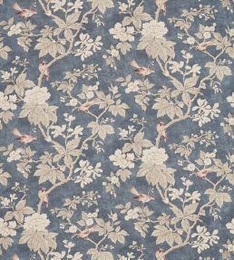 Chiswick Grove Fabric by Sanderson Indigo