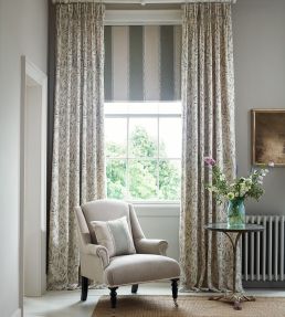 Osier Fabric by Sanderson Rosewood/Sepia