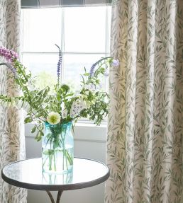 Osier Fabric by Sanderson Rosewood/Sepia