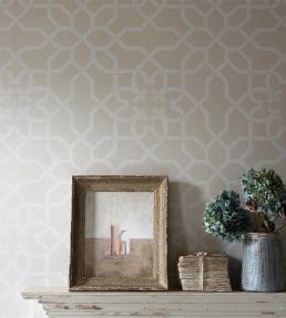 Mawton Wallpaper by Sanderson Chalk/Ivory