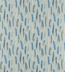 Lismore Fabric by Sanderson Indigo / Silver